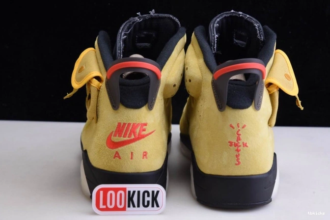 Reps TBK CN1084-300 6 TRAVIS YELLOW X SCOTT AIR JORDAN 0816